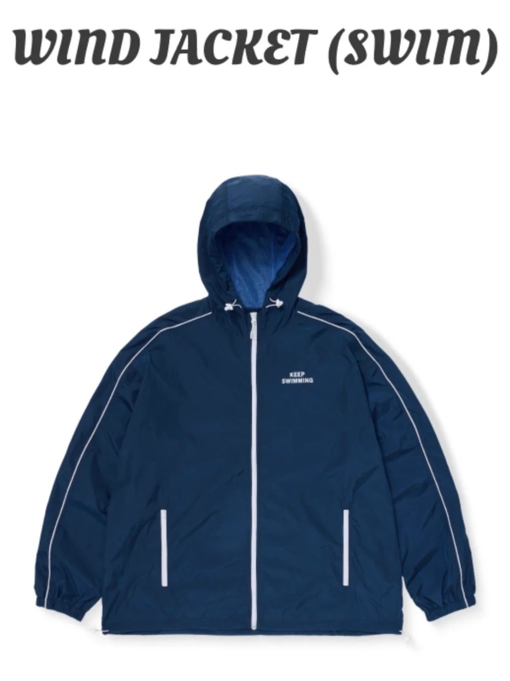 bts swim wind jacket (korea exclusive version)